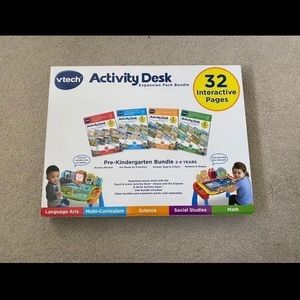Vtech Activity Desk 32 Pages Expansion Pack Bundle